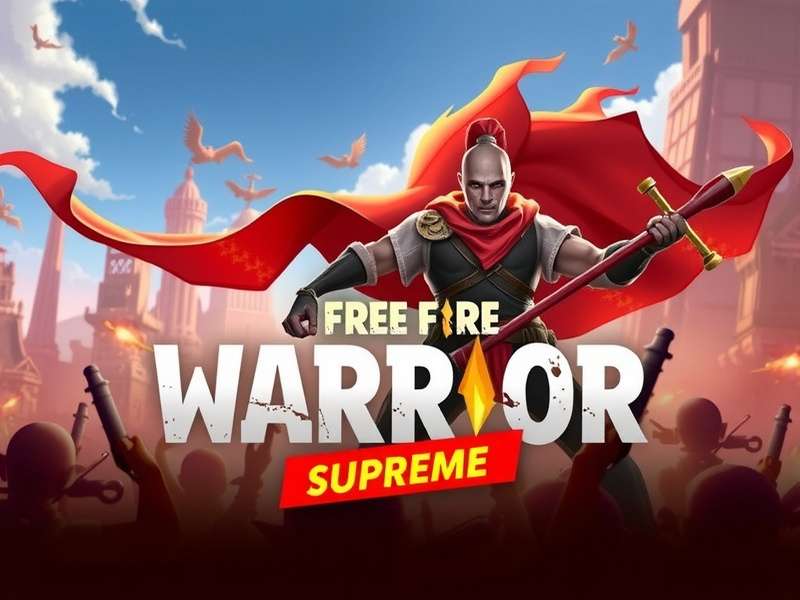 Free Fire Warrior Supreme Game Banner